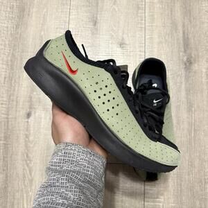 Nike Air Superfly Oil Green Black Metallic Silver Shoes HQ7955-302 Size 8 Women